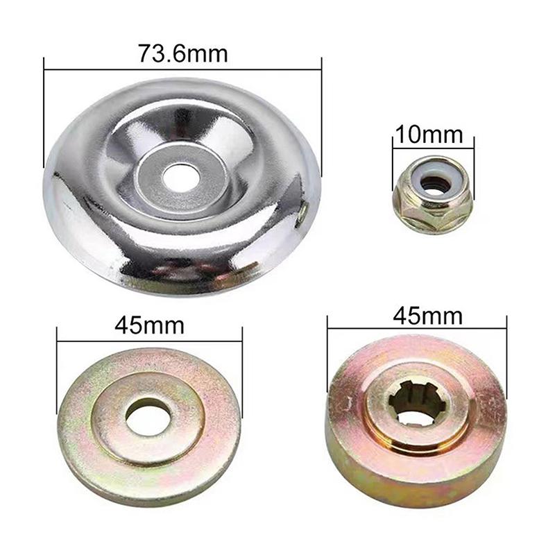 Универсальная рабочая головка кустореза сменные детали для обслуживания комплект шайб гайки для домашнего бензинового триммера кусторез