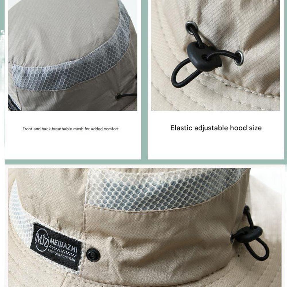 Панама для защиты от солнца Дышащая шляпа от солнца Модные альпинистские кепки Для улицы