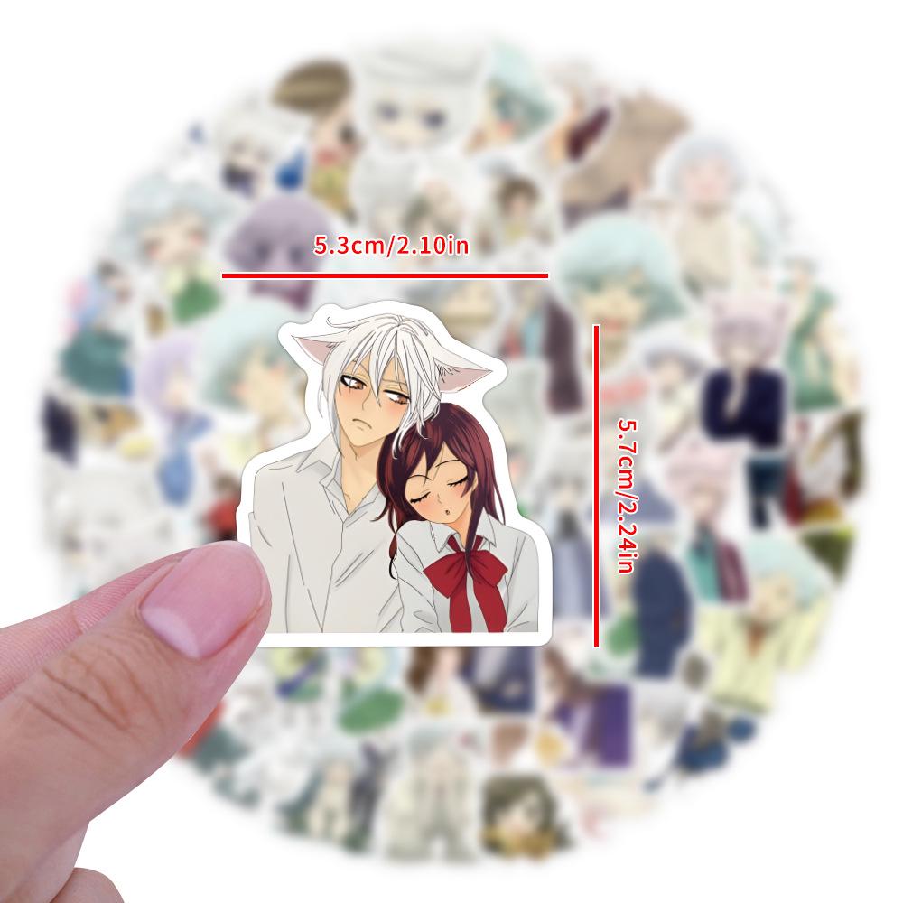60 Листов Kamisama Kiss Аниме Милые Водонепроницаемые Наклейки для Граффити для Чемоданов и Стаканов для Воды