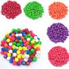 Творческие 20 шт DIY ручной работы бисер пластиковые твердые дисперсионные бусины шариковые бусины ярких цветов аксессуары для изготовления ювелирных изделий ожерелье браслет