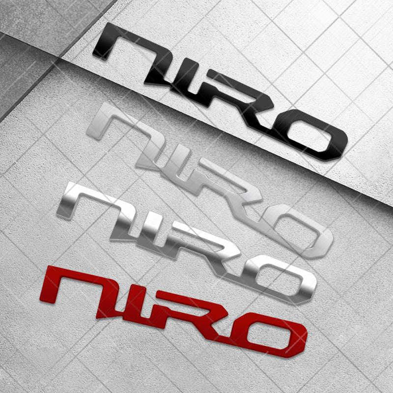 Металлический 3D Логотип GT Line Для KIA NIRO Электромобиль Стиль Автомобиля Задний Багажник Буквенная Эмблема Наклейка Авто Аксессуары