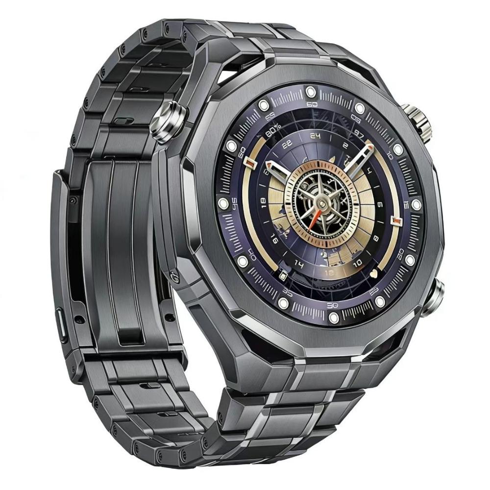 22-миллиметровый титановый ремешок для Huawei Watch 6 46 мм 5 4 Pro Ultimate 1/2 с быстросъемным креплением для Huawei Watch GT2 GT3 GT4 GT5 GT6 Pro 46 мм Металлический браслет