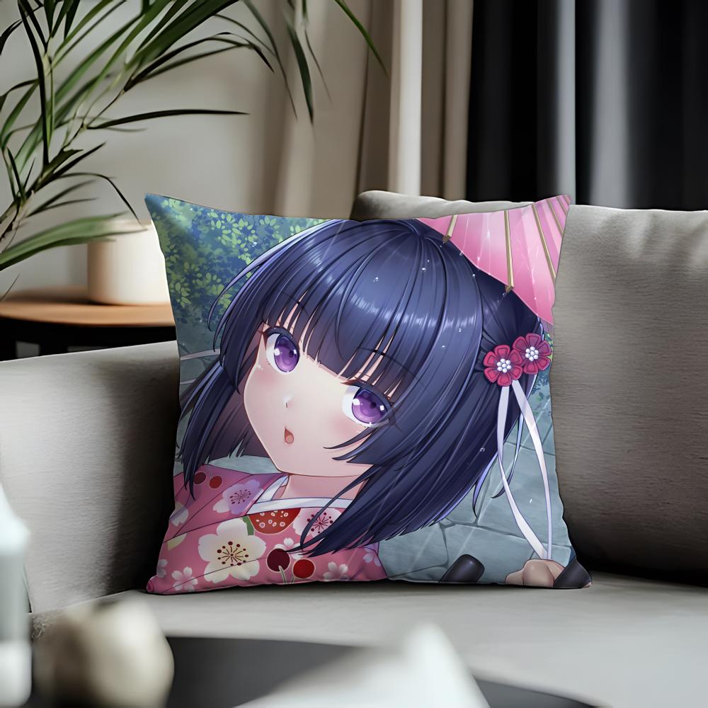 Fashion Nnekoparaead Cushion Cover Antidustmite Pillowcase Invisible Zipper Silky Short Plush Sofa Cushion Cover