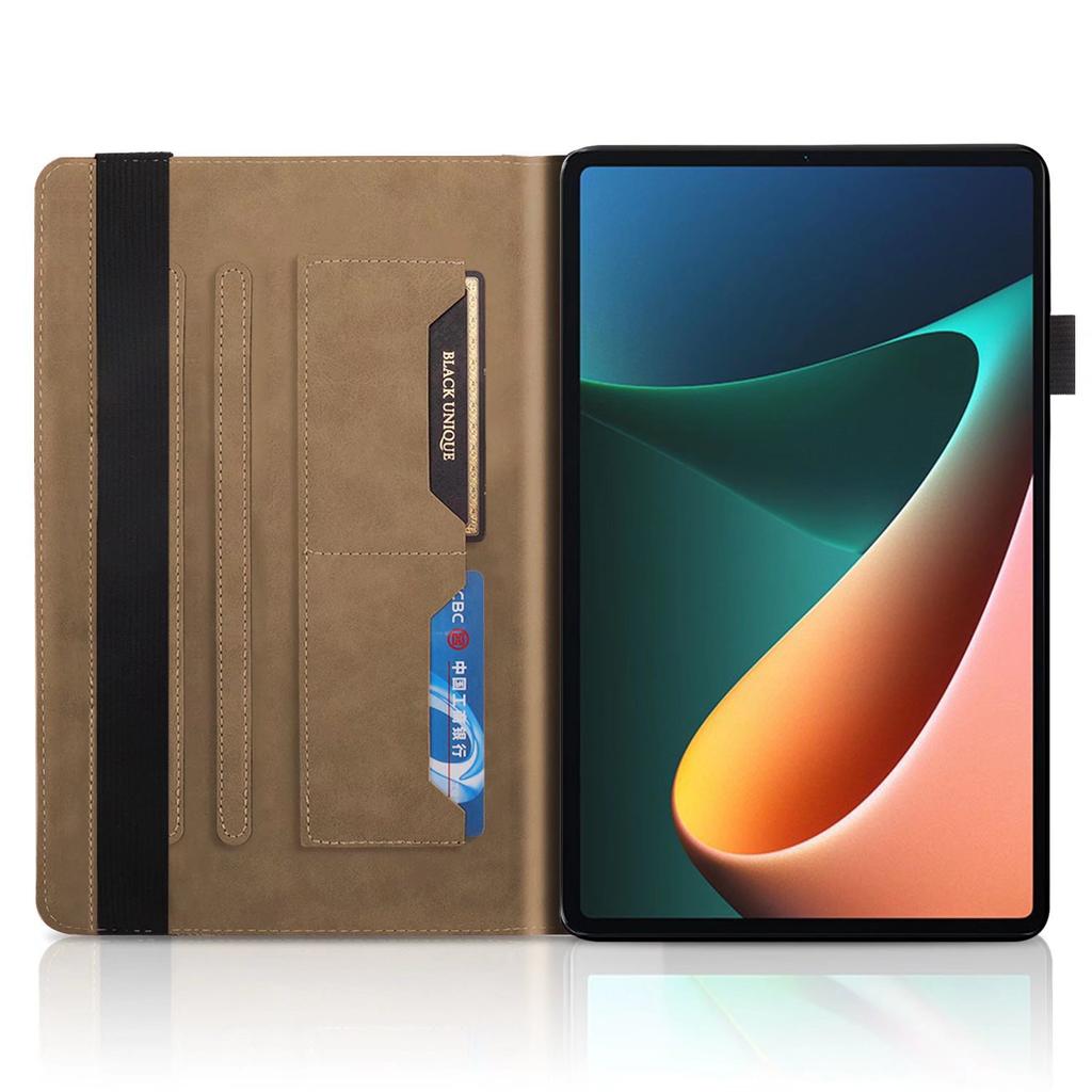 Suitable for Xiaomi Pad5 tablet leather case OPPO Realme Tree of Life embossed card holder protective case