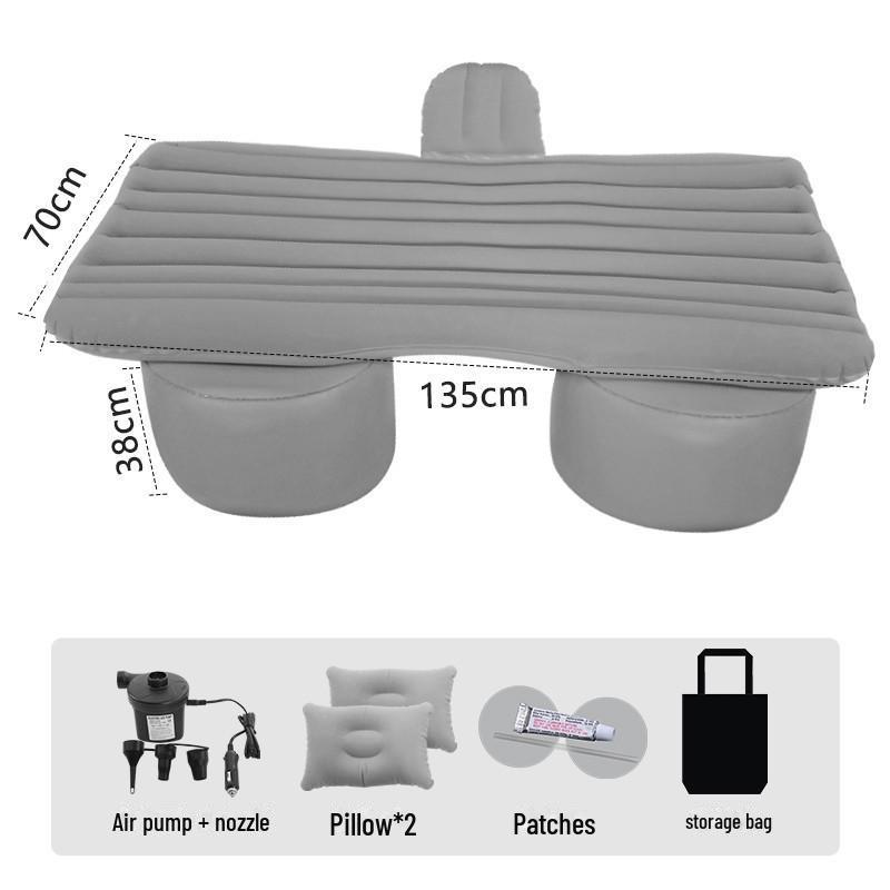 Надувной дорожный матрас для заднего сиденья автомобиля для седана и внедорожника