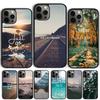 Путешествия горы море пляж цитаты Чехол для iPhone 17 Air 15 16 14 13 12 Pro Max 11 Pro Max Plus Чехол для телефона Coque