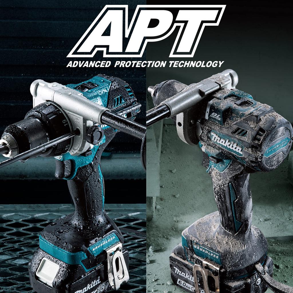 Makita Rechargeable Driver Drill 18V6Ah 2 Case Included DF486DRGX Blue Batteries, Charger,