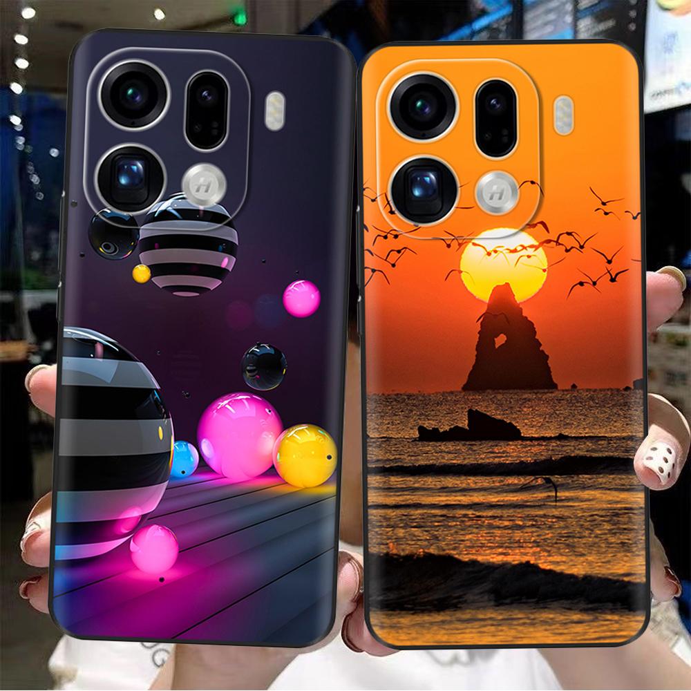 Чехол для OPPO Find X9 Pro X9Pro Мягкий Силикон ТПУ Защитная Задняя Крышка Для Oppo Find X9 Чехол Ударопрочный ТПУ Чехол для Телефона Funda