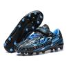 28-39 Children Football Shoes Youth Long Spike Firm Velcro Lace-up Football Shoes Training Kids Football Boots