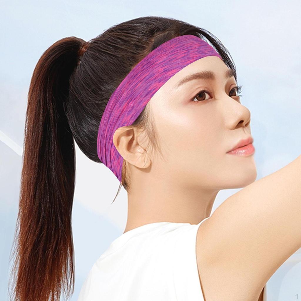Sports Headbands Sweatband for Men Women Workout Basketball Football