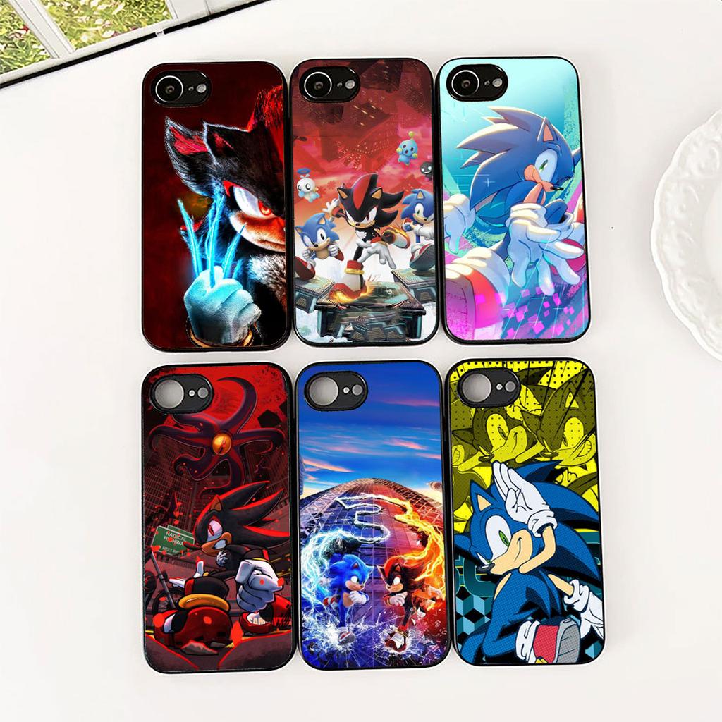 Cover for Samsung Galaxy S20 S22 S21 FE Ultra Plus A07 A17 A15 A16 A25 A57 A37 Casing Phone Case Comics S-Sonics Game Hedgehogs