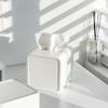 Plastic Square Napkin Box Simple Desktop Tissue Box Modern Roll Paper Holder  Bathroom