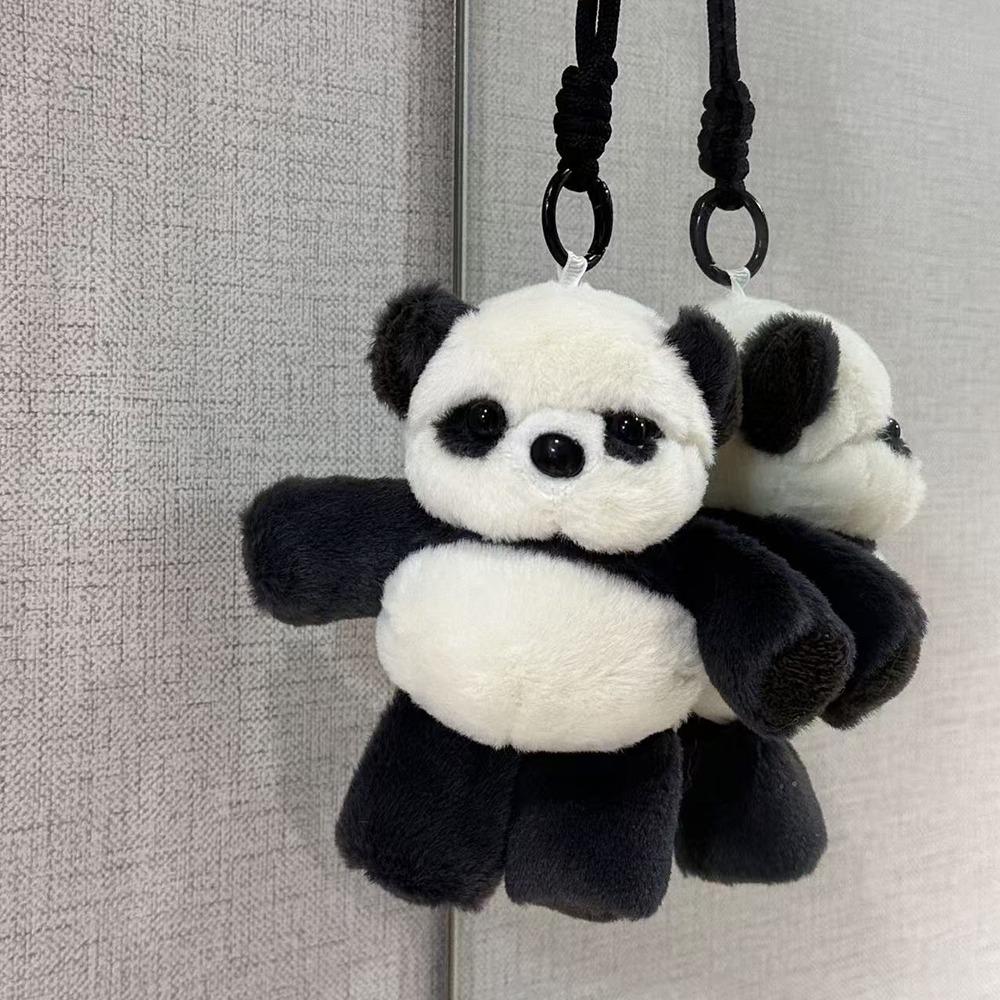 Shake Feature Plush Keyring Wiggly Design Stuffed Keychain Cute Plush Keychain For Adults