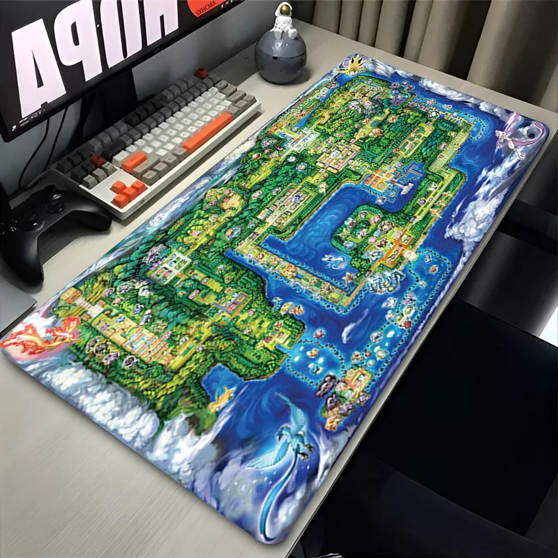 Mouse Pad Large XXL Keyboard Mouse Carpet Antislip Gamer Snorlax Mouse Pad Laptop HD PC Accessories Carpet P Mousepad