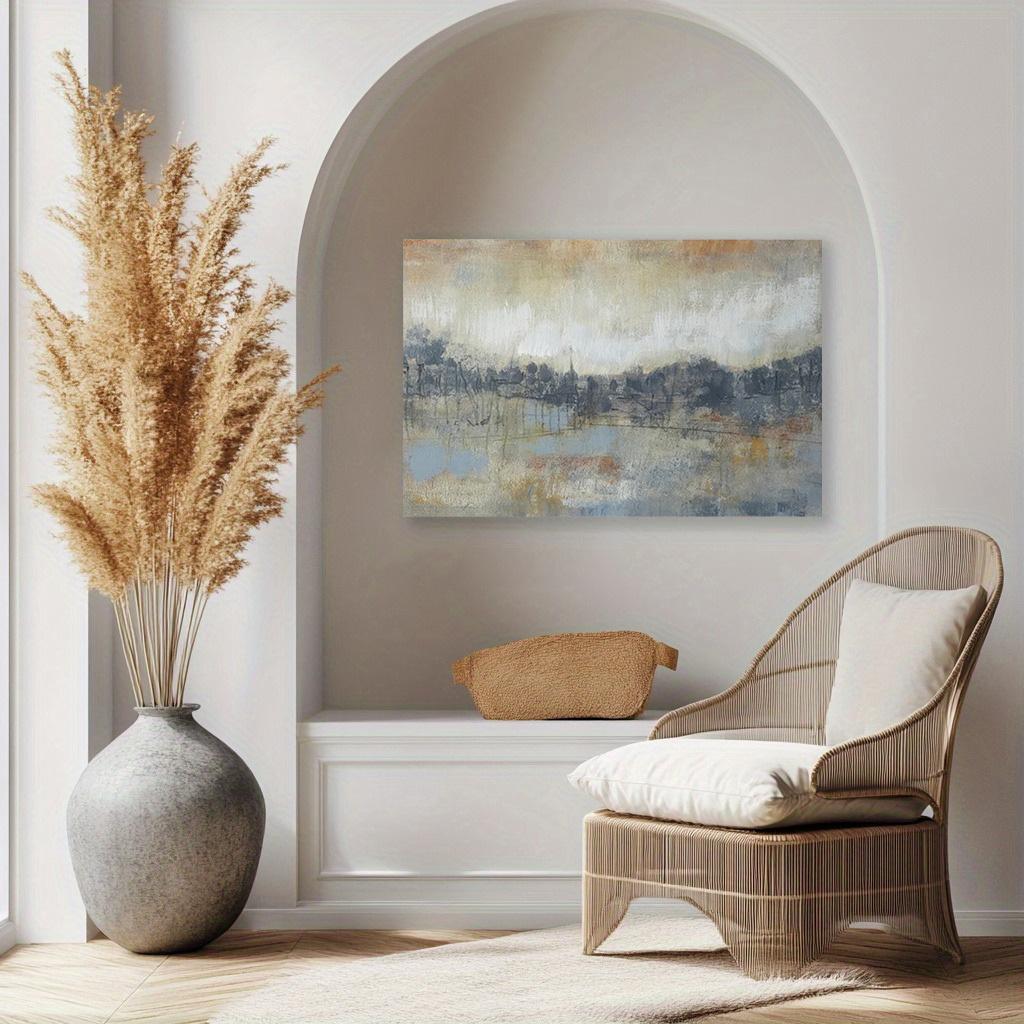 Картина на холсте - Премиальное качество для декора дома и офиса, идеально подходит для декора комнаты Холодный серый горизонт I' Картина на холсте