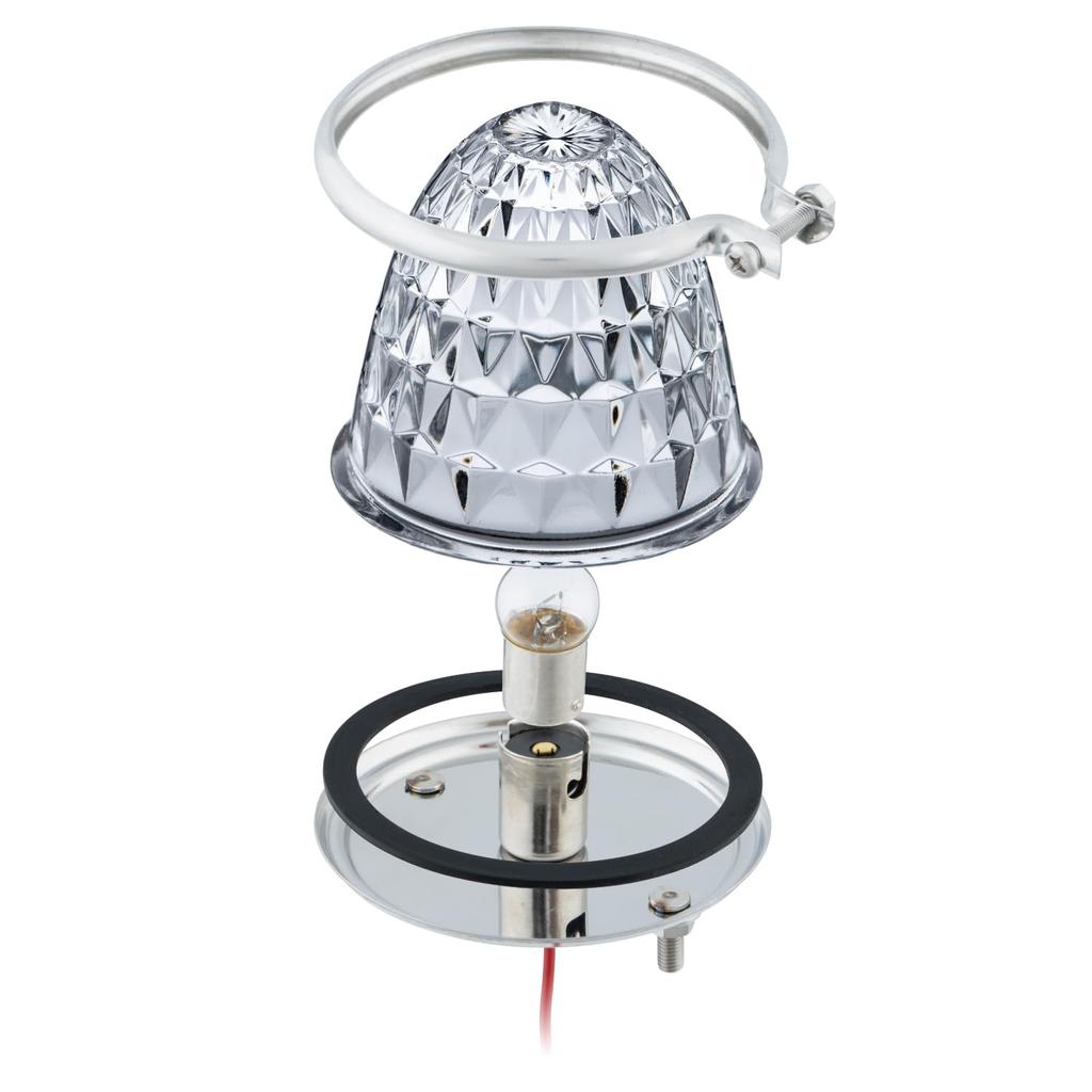 Jet Inoue 631583 G Shaped Bath Marker Lamp Replacement Glass Lens Green