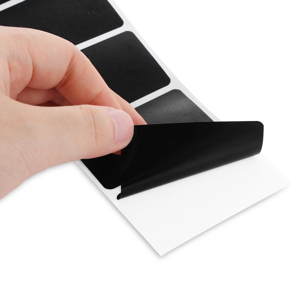 120pcs/roll Home Chalkboard Jam Jar Blackboard Label Bottle Tags Labels Stickers Marker Pen