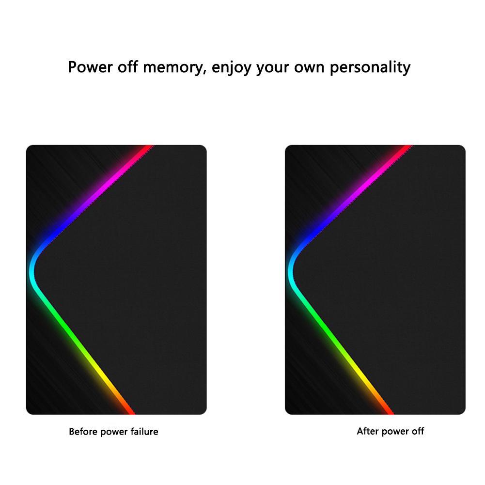 Очень большой коврик для мыши RGB LED подсветка ПК компьютер звездное небо подсветка коврик для мыши игровой коврик для клавиатуры стол