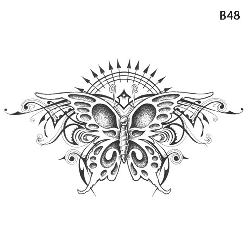 Водостойкая временная поддельная грудь, боди-арт, татуировка, ювелирные изделия, кружевная наклейка на талию, искусство