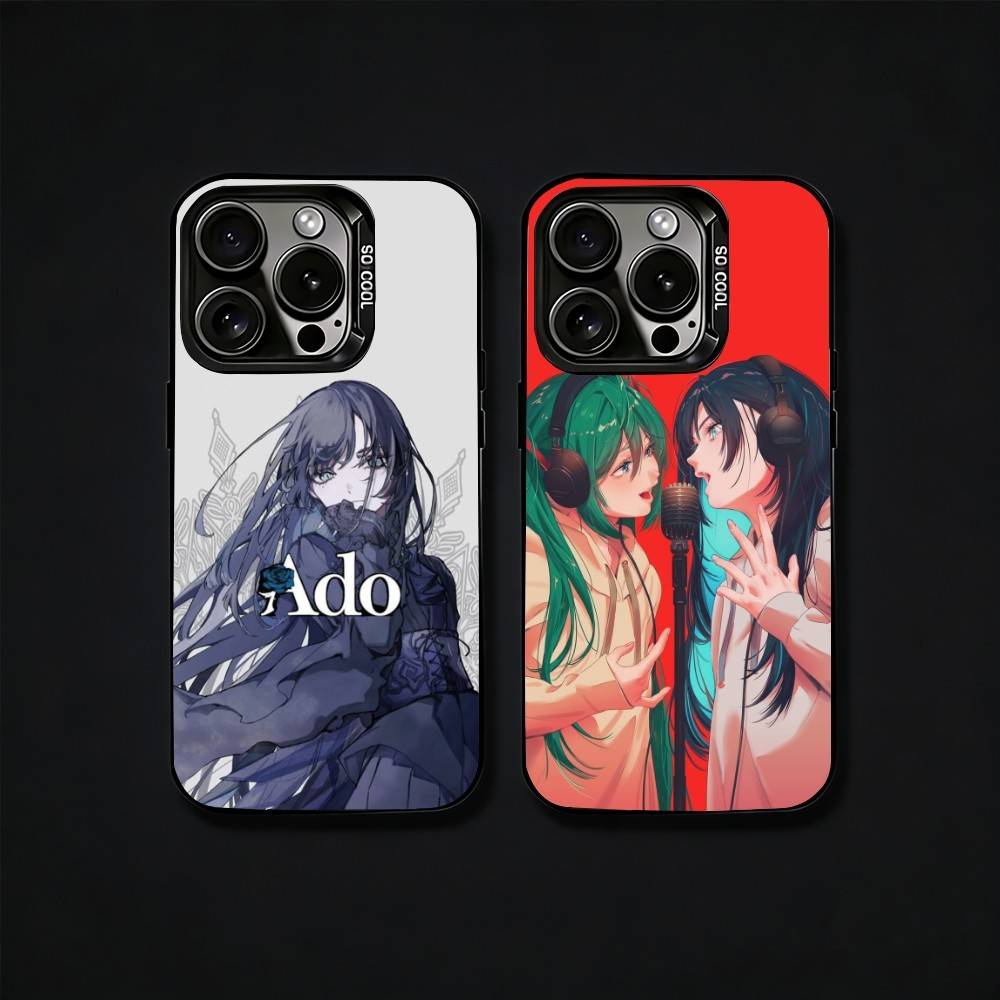 Чехол для телефона A-Ado K-Kyogen для iPhone 17, 16, 15, 14, 13, 12 Pro Max, Черный, Конфетный, Матовый, Ударопрочный