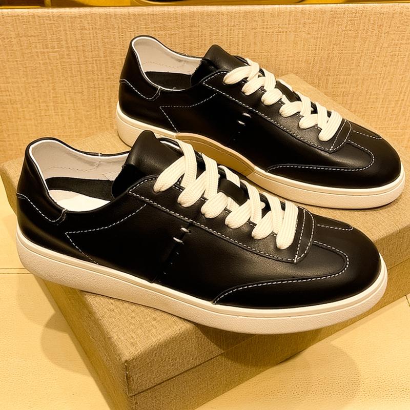 Fashion Genuine Leather Casual Shoes British Stylish Sneakers Classic Mens Skateboard Footwear New Trendy Male Tenis Masculino Trainers