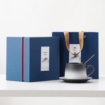 Подарочный набор керамических чашек для кофе и чая Minhong