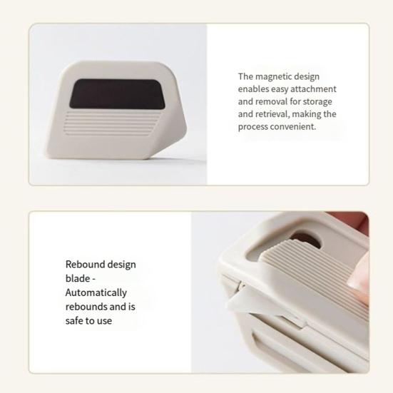 Магнитный складной нож с керамическим лезвием, карманный, с прямоугольными канавками, нож для открывания коробок, портативный складной режущий инструмент