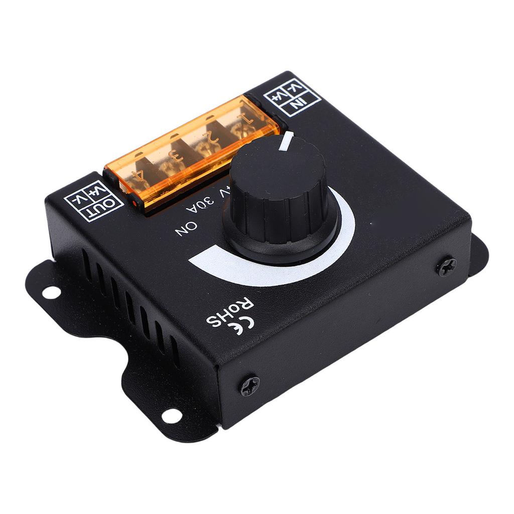 Светодиодная лента Диммер DC 12V 24V 30A PWM Контроллер диммирования Ручка Регулировка яркости Вкл Выкл Переключатель для одноцветной