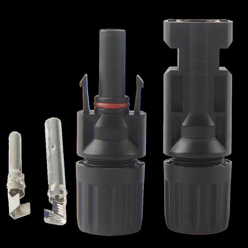 Wantfor MC4 Solar Panel Waterproof Connectors