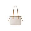 Michael Kors MK Jet Set Travel Сумка-тоут из кожи с монограммой и завязками Женские сумки-тоут Ванильно-белый 35T9GTVT1V-150