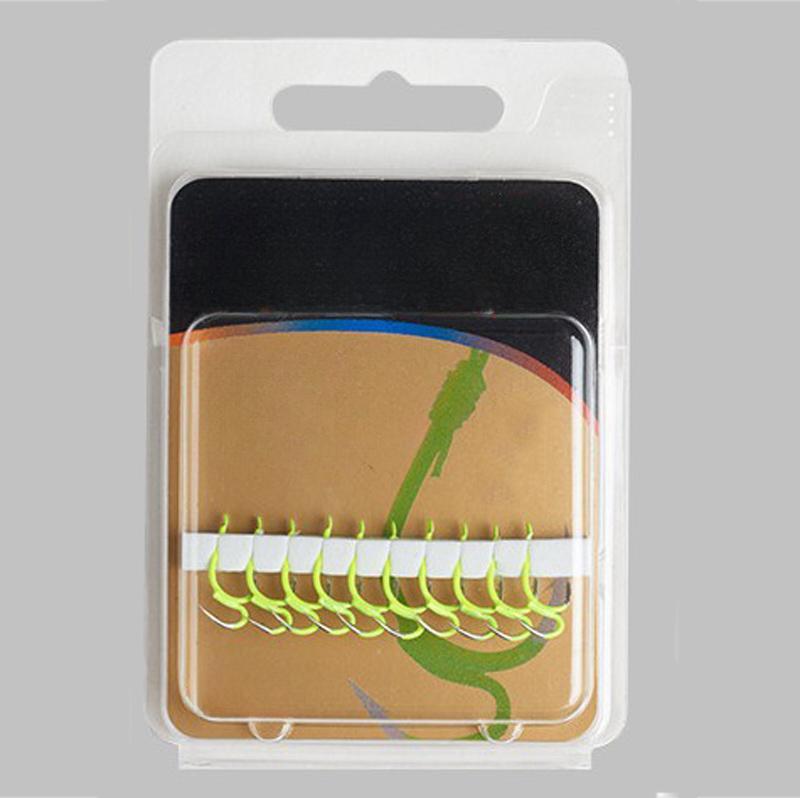 10Pcs/ Sets Japanese Fishing Hook and Mother Hook Fishing Gear Supplies Fishing Lures