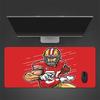Kittle Mouse Pad, Large Gaming Desk Mat, Non-slip XXL Mousepad for Laptop & Tablet, Mini PC Playmat with Stitched Edges