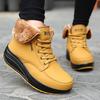 Fashion Platform Snow Boots Waterproof Women Warm Cotton Shoes Plush Winter Walking Traveling Shoes Anti-slip
