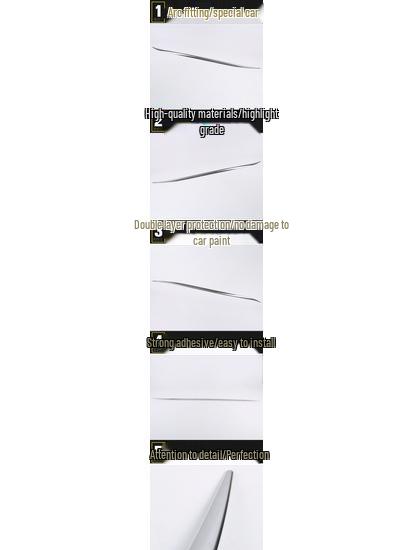 Декоративная накладка заднего бампера Lexus ES16: Яркая полоса для модификации, защищающая от царапин и столкновений