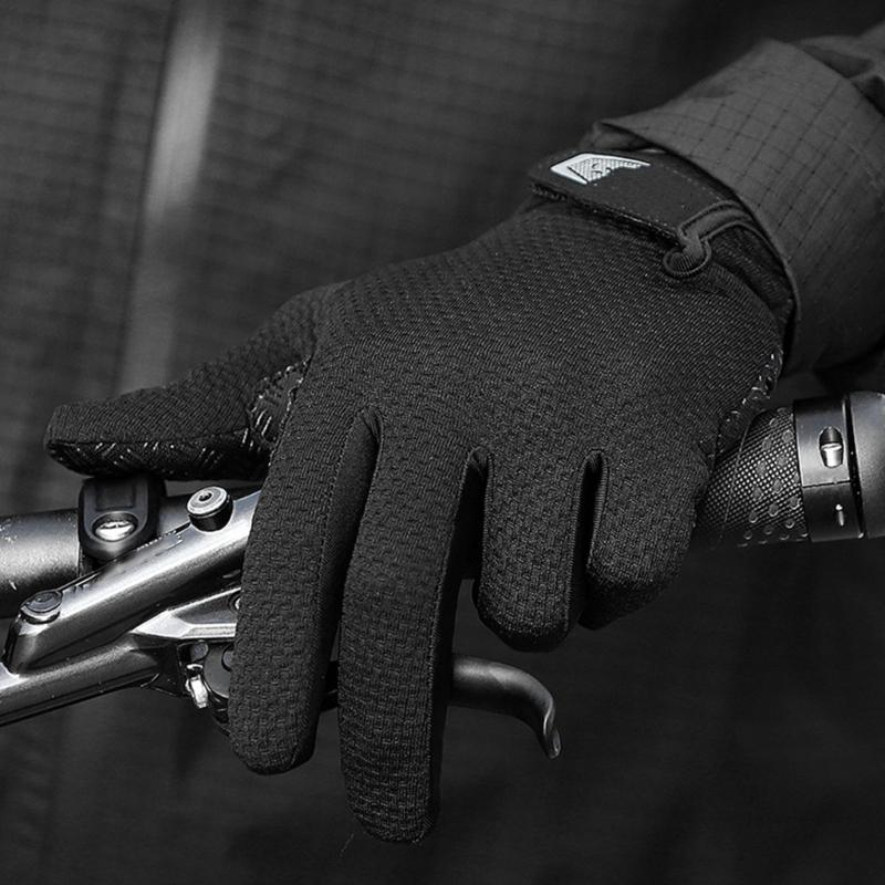 Женские Мужские Амортизирующие Перчатки для Велосипеда, Дышащие Перчатки, Перчатки для Сенсорных Экранов, Нескользящие Перчатки, Перчатки с Полными Пальцами