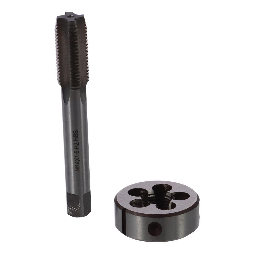 M16 x 1.5mm Metric Tap and Die Set Machine  Easy to us   for Nut Screw Bolt Thread Repair