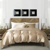 High-end Satin Queen Duvet Cover Set Comfortable Silky King Size Bedding Set Soft Skin-friendly Blanket Cover Sets Twin NO Sheet