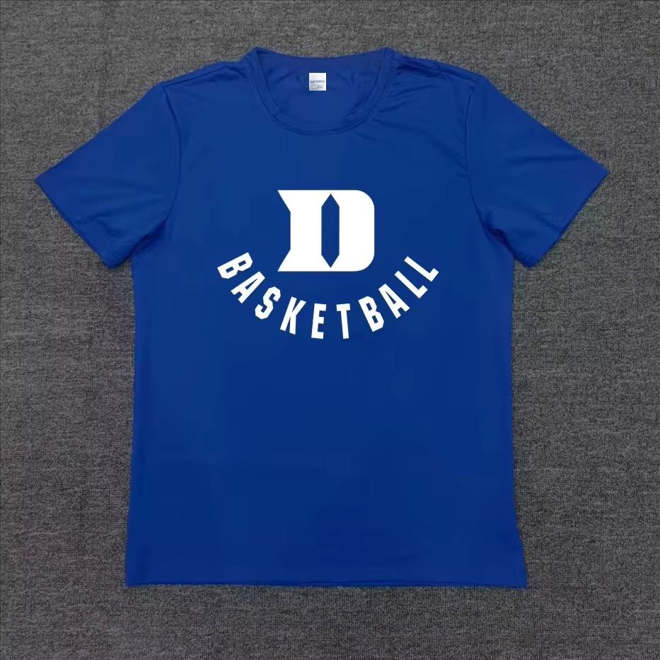 North America Limited Duke North Carolina University Men's and Women's Basketball T-shirt Lightweight & Breathable for Cool Summer Outfits