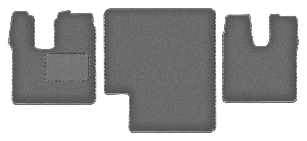 Car Floor Mats Front For Man Tgl/Tgm Narrow Sleeper Cab, (2005-)
