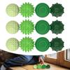 12x Sensory Toys Textured Multi Balls Set for Party Favors Children Birthday Green
