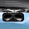 Car Eyewear Organizer Holder Premium ABS with Soft Flocking Lining Anti-Scratch Portable Sunglasses Storage Box for Car