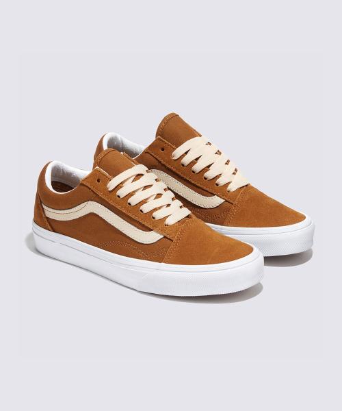 Vans Старая школа - (замша) Коричневый VN000CT8DFN1