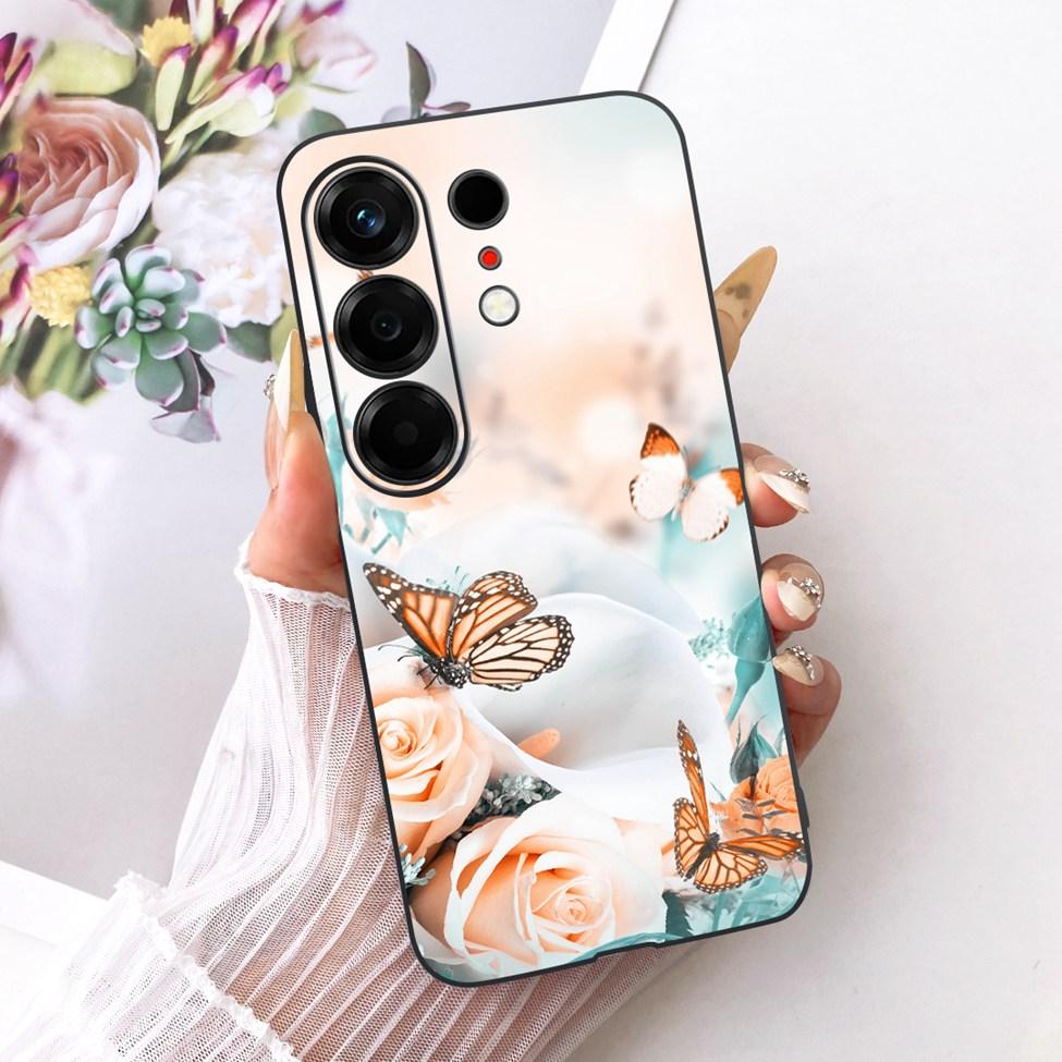 Чехол для Tecno CN5 Чехол для Tecno Camon 50 4G Модный Бабочка Милый Кот Крутой Расписной Мягкий Чехол для Телефона Для Techno Camon50 4G