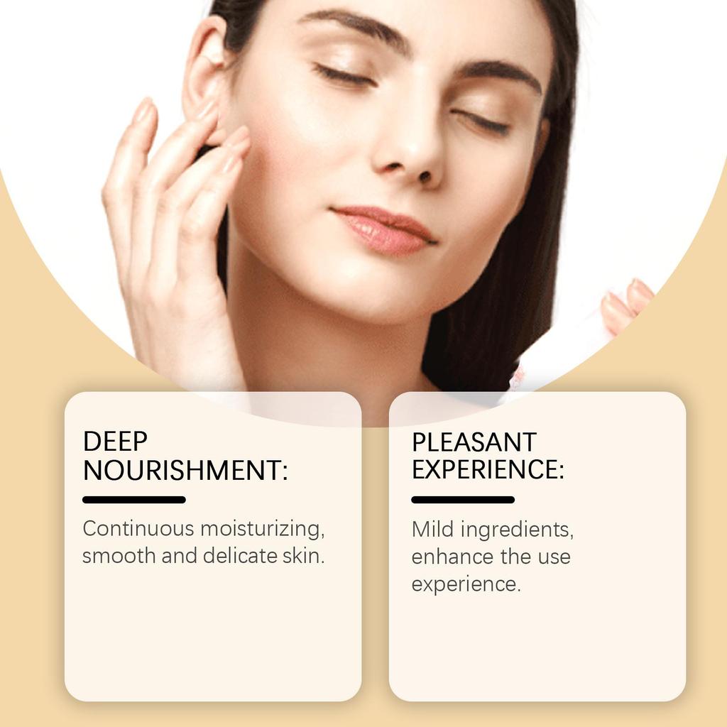 OceAura Lanolin Honey Moisturizing Cream (60g) Provides a Refreshing and Nourishing Moisturizing Effect, Smoothing the Skin for Facial Care.