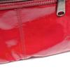 Used BURBERRY Shoulder Bag Patent leather Red Used Women