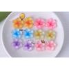 Egg Flower Resin Five Petal Flower DIY Hair Clip Patch Accessory Phone Case