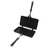 Sandwich Pan Aluminum Alloy Double Sided Anti Stick Sandwich Frying Pan for Home Kitchen Baking