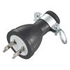 Ом (OHM) Ohm Electric 2P Резиновая вилка HS-H15GP/P 06-5376