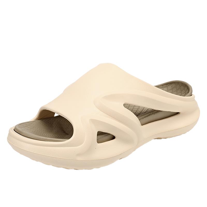 Мужские и женские нескользящие сандалии, летние, для дома и улицы, однотонные, повседневные, модные, дизайнерские тапочки, пляжная обувь