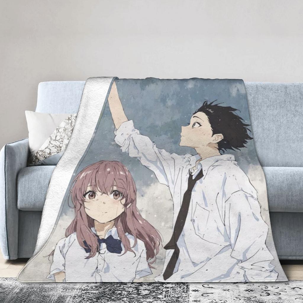 A Silent Voice Blankets Ultra-Soft Flannel Comfortable Gift Throw Blankets Bedding Throws